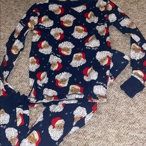Old Navy Santa Claus Kids Pajamas- size L